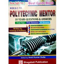 1st Semester Polytechnic Mentor(All Branches) by Bhagabati Publication